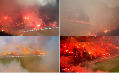 Drithëruese, 40.541 tifozë të Galatasarayt në stërvitjen e skuadrës para derbit ndaj Besiktasit