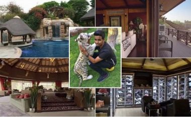 Në shtëpinë e adoleshentit miliarder: Ylli i Dubait tregon rezidencën luksoze, përfshirë kopshtin zoologjik privat me 500 kafshë (Video)