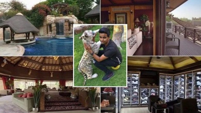 Në shtëpinë e adoleshentit miliarder: Ylli i Dubait tregon rezidencën luksoze, përfshirë kopshtin zoologjik privat me 500 kafshë (Video)