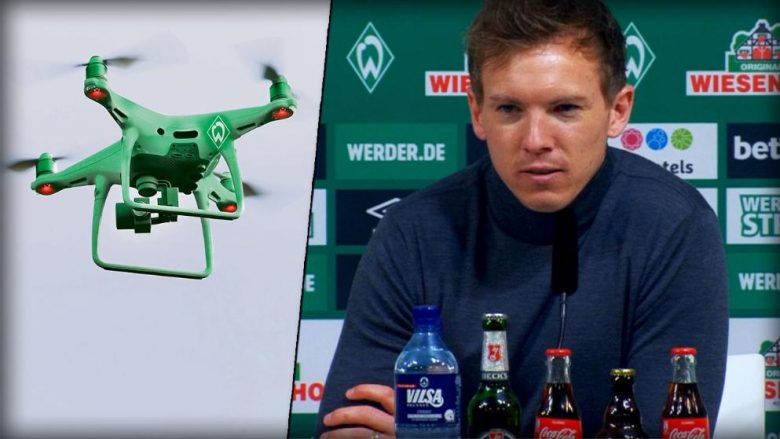 Werderi pranon se përdori dronin mbi qendrën stërvitore të Hoffenheimit