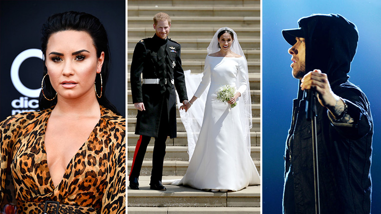 Demi Lovato kryeson listën e emrave më të kërkuar në Google për vitin 2018, pasohet nga Eminem dhe dasma mbretërore