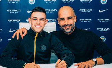 Zyrtare: Man City blindon talentin Phil Foden