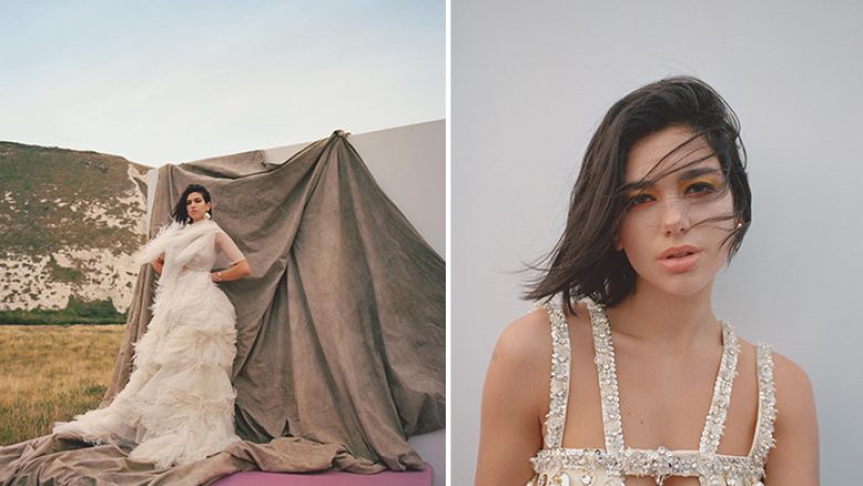 Inspiruar nga femrat e lashtësisë, Dua Lipa vjen tërheqëse dhe provokuese në fotosesionin e realizuar për “Vogue”