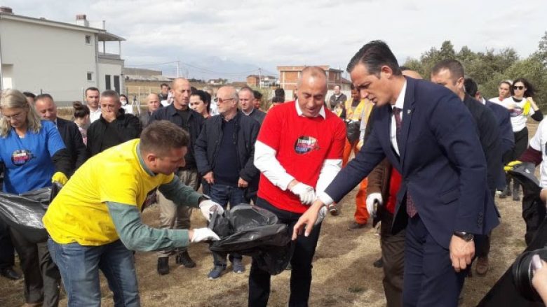 Haradinaj sërish pjesë e aksionit “Ta pastrojmë Kosovën”