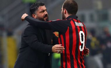 Gattuso nuk e përjashton mundësinë e largimit të Higuainit