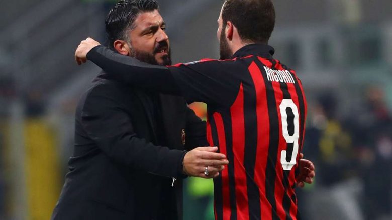 Statistika të tmerrshme: Higuain i ka kushtuar Milanit 17.5 milionë euro në gjashtë muaj, një gol i tij dy milionë euro