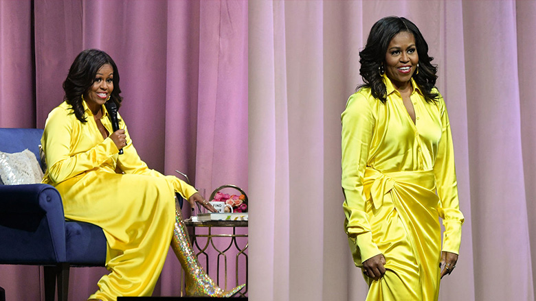 Michelle Obama mund të vesh çfarëdo që dëshiron tani, çizmet e saj katër mijë euroshe rrëmbejnë vëmendjen e të gjithëve