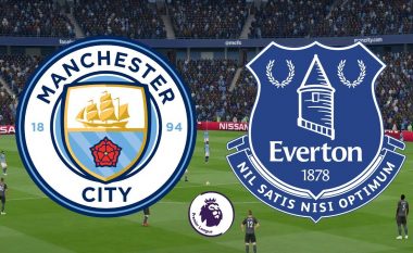 Manchester City – Everton, formacionet zyrtare