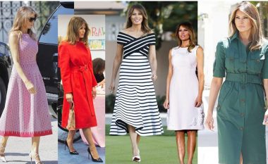 Froni i modës është i saj: Kombinimet e veshjeve më të bukura të Melania Trumpit në vitin 2018!