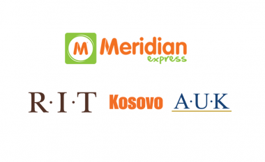 Meridian Express, donator i vazhdueshëm në Fondin e Bursave të RIT Kosovë (A.U.K.)