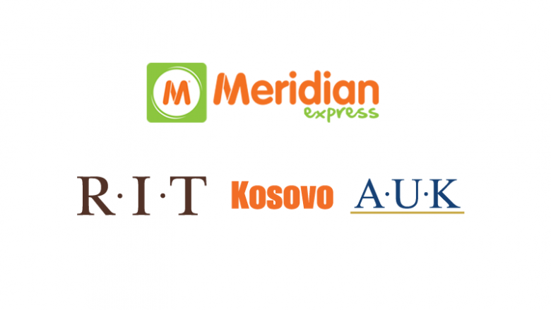 Meridian Express, donator i vazhdueshëm në Fondin e Bursave të RIT Kosovë (A.U.K.)