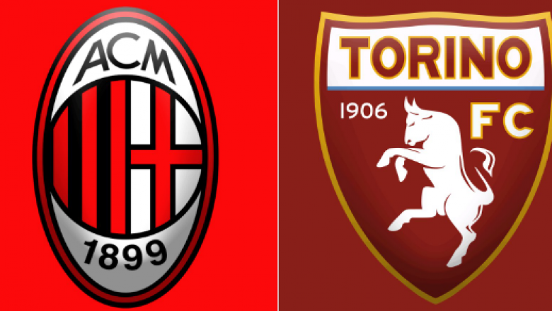 Milan – Torino, formacionet zyrtare
