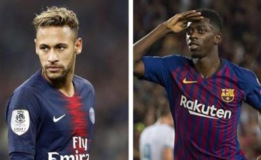 Barcelona dhe PSG diskutojnë shkëmbimin Dembele-Neymar