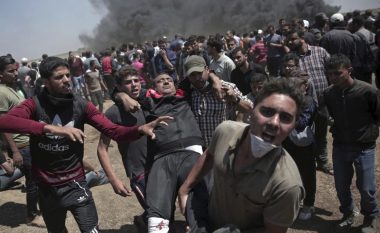 Protesta e përjavshme në Gaza, mbi 28 palestinezë të plagosur