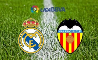 Real Madrid – Valencia, formacionet zyrtare të derbit të javës në La Liga