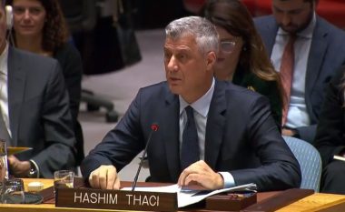 Thaçi në KS të OKB-së: Asgjë e jashtëzakonshme nuk ka ndodhë në Kosovë, vendimi për Ushtrinë i natyrshëm (Fjalimi i plotë)