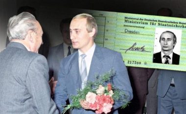Bild publikon një kartë identiteti të Vladimir Putinit si agjent i Gjermanisë Lindore (Foto)