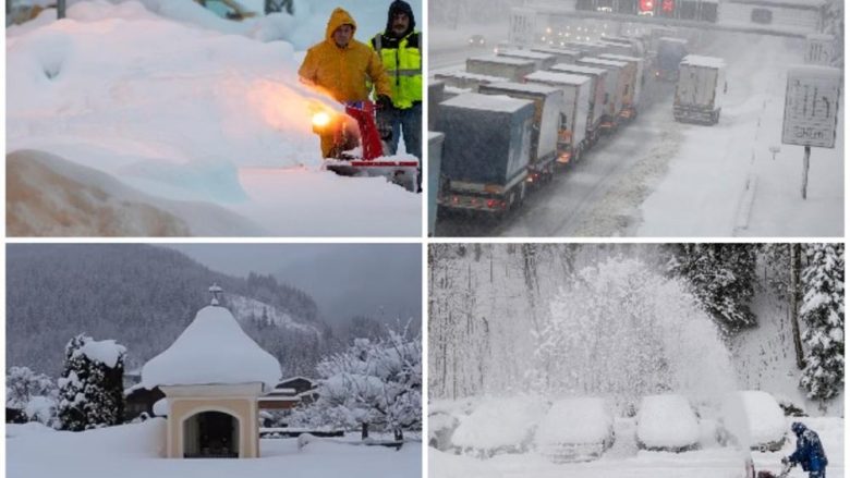 Pamje të tilla shihen njëherë në 100 vjet, bora dhe ortekët në Evropë mbytin 26 persona (Foto/Video)