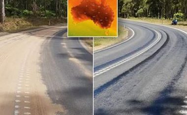 Temperaturat në Australi arrijnë mbi 45 gradë celsius, në disa rrugë shkrihet asfalti (Foto)