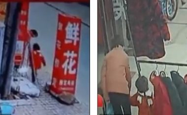 Rrëmben 3-vjeçaren në mes të ditës, kinezja arrestohet nga policia – kamerat e sigurisë kishin filmuar gjithçka (Video)
