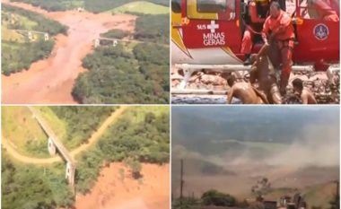 Shpërthen diga në Brazil, zgjerohen mbetjet toksike- raportohet për 200 të zhdukur (Video)