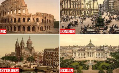 Si janë dukur qytetet më të bukura të Evropës 100 vite më parë, dallimi atëherë dhe tani (Foto)