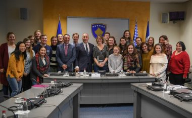 Haradinaj para studentëve të Iowa-s: Regjimi i vizave, diskriminim për qytetarët e Kosovës
