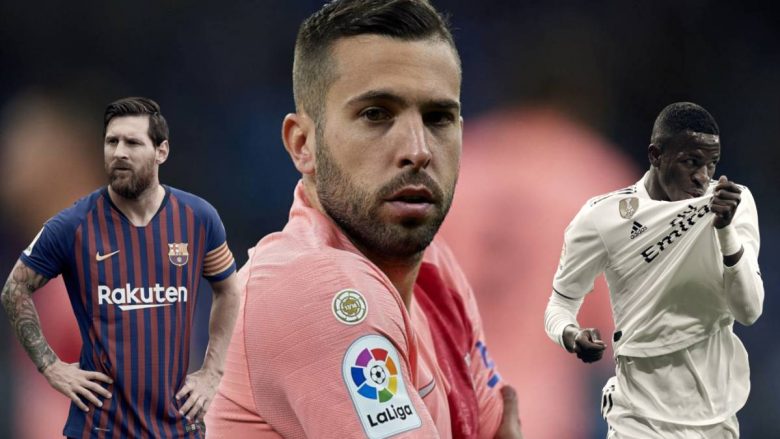 Gazetari e pyet Jordi Alban për krahasimin Messi-Vinicius që po bëhet në Madrid, spanjolli përgjigjet në mënyrë brilante