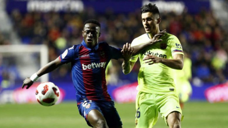 Barcelona kundër Levantes kishte futur në lojë futbollist të dënuar, por i shpëton eliminimit?