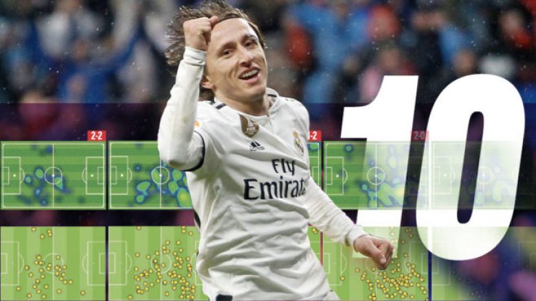 Modric, një numër 10 më shumë se kurrë