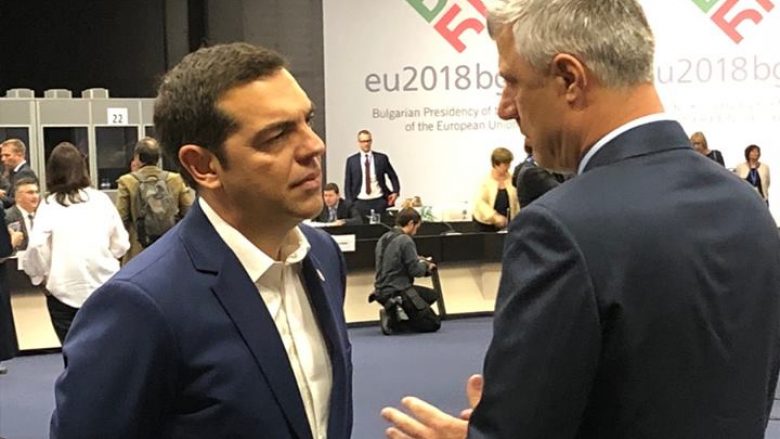 Thaçi uron deputetët e Greqisë dhe kryeministrin Tsipras për Marrëveshjen e Prespës