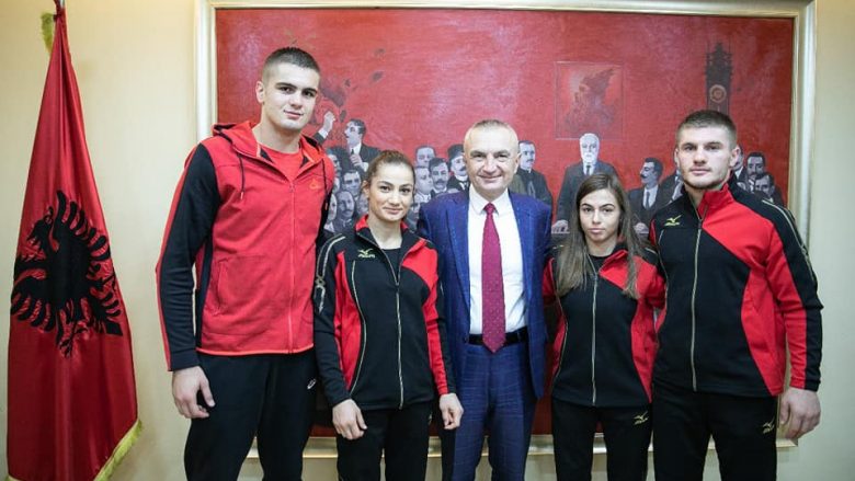 Presidenti i Shqipërisë, Ilir Meta priti xhudistët e Kosovës: Janë motiv krenarie dhe frymëzim për të rinjtë shqiptarë