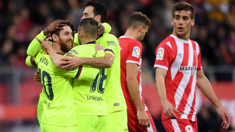 Girona 0-2 Barcelona: Notat e lojtarëve, shkëlqen Messi