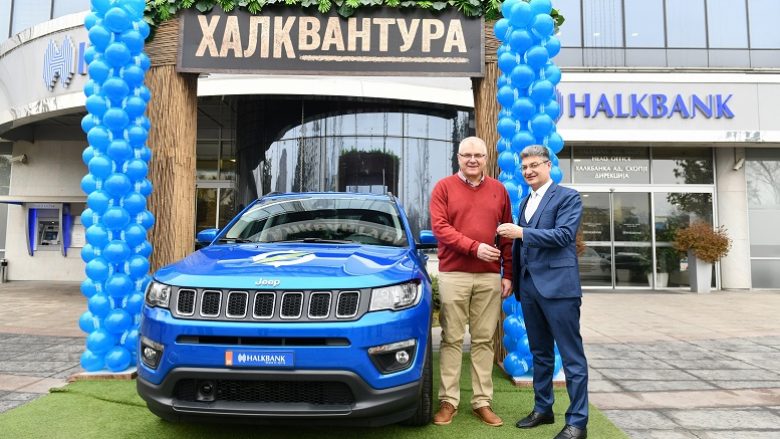 Shpallet fituesi i Jeep Compass nga Halk Bank Maqedoni (Foto)