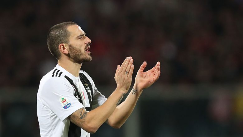 Lëndohet Bonucci, mbrojtësi italian do t’i mungojë në gjashtë ndeshje Juventusit