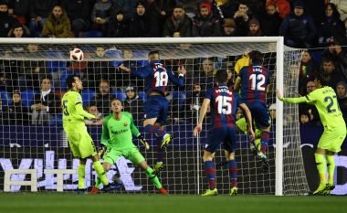 Barcelona humb nga Levante, kualifikimin e kërkon pas një jave në Camp Nou