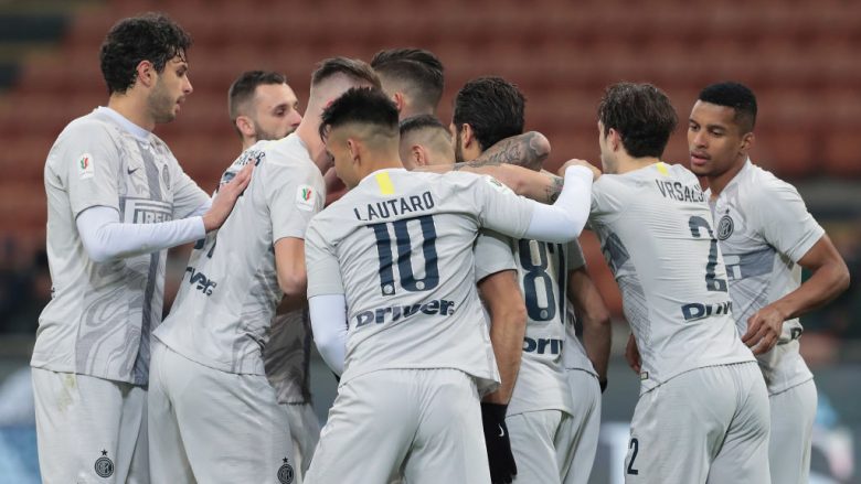 Interi kualifikohet në çerekfinale të Kupës së Italisë pas triumfit të lehtë ndaj Beneventos
