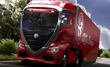 Kamioni i dizajnuar që të duket si modelet nga Alfa Romeo (Foto)