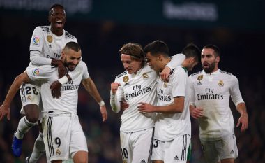 Betis 1-2 Real Madrid: Notat e lojtarëve, Modric më i miri te Los Blancos