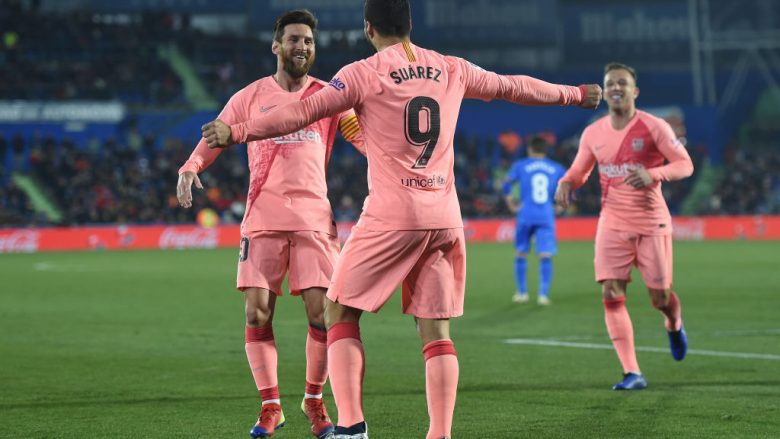 Getafe 1-2 Barcelona: Notat e lojtarëve, Messi më i miri