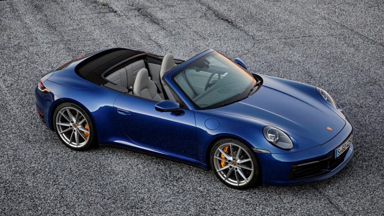 Porsche prezanton 911 Carrera me tavan të hapur (Video)