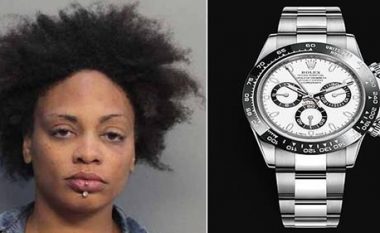 Gruaja arrestohet pasi fshehu 4 orë Rolex të vjedhura në organin gjenital