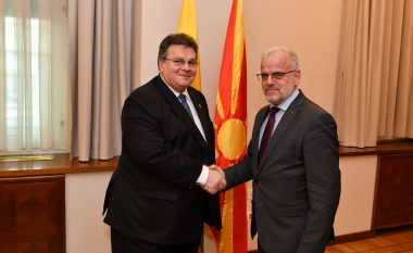 Xhaferi-Linkeviçius: Të thellohet bashkëpunimi në mes Maqedonisë dhe Lituanisë në të gjitha fushat