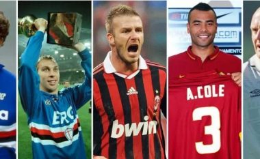 Nga Beckham te Gazza dhe nga Ince te Cole – këta janë dhjetë yjet britanikë që u përpoqën të luajnë në Itali