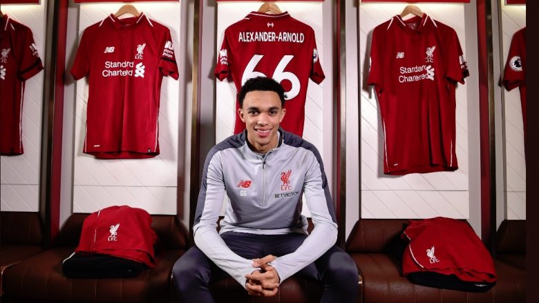 Liverpooli e blindon yllin e ri Alexander-Arnold, mbrojtësi anglez nënshkruan kontratë afatgjate me skuadrën e zemrës