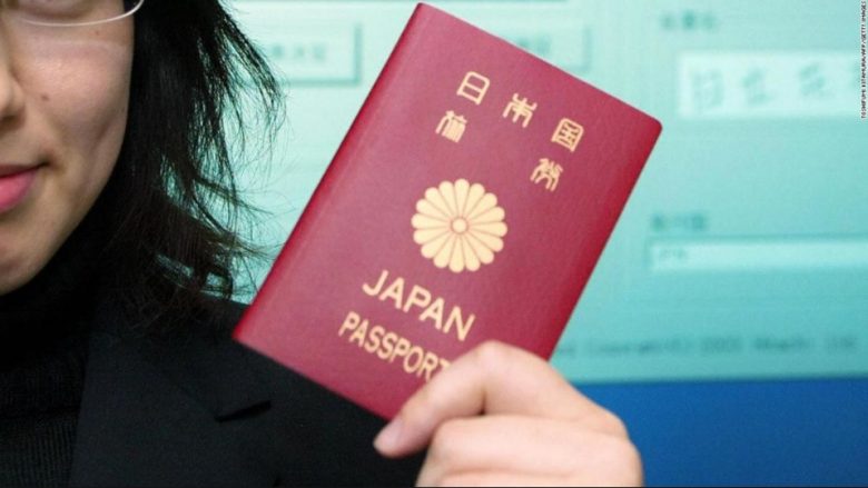Pasaporta japoneze shpallet më e fuqishmja në botë