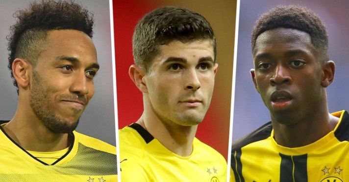 “Fabrika e parave” e mban emrin e Borussia Dortmundit – 400 milionë euro shitje në pesë vite me yje si Dembele, Aubameyang e Pulisic