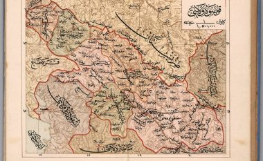 Hartat osmane të katër vilajeteve shqiptare