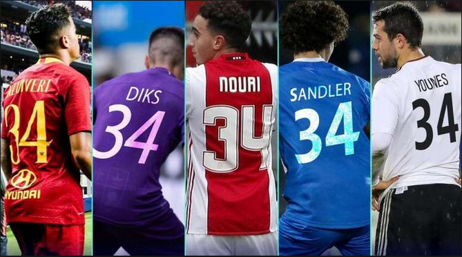 Arsyeja se pse të gjithë të larguarit nga Ajaxi marrin numrin 34 – Për shokun e tyre Nouri që e mbylli herët karrierën nga dëmtimi në tru