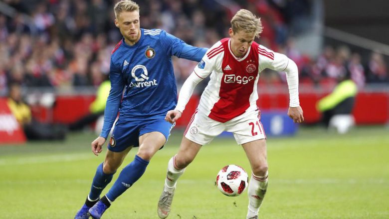 De Jong: Ajaxi ka gjasa ndaj Juves